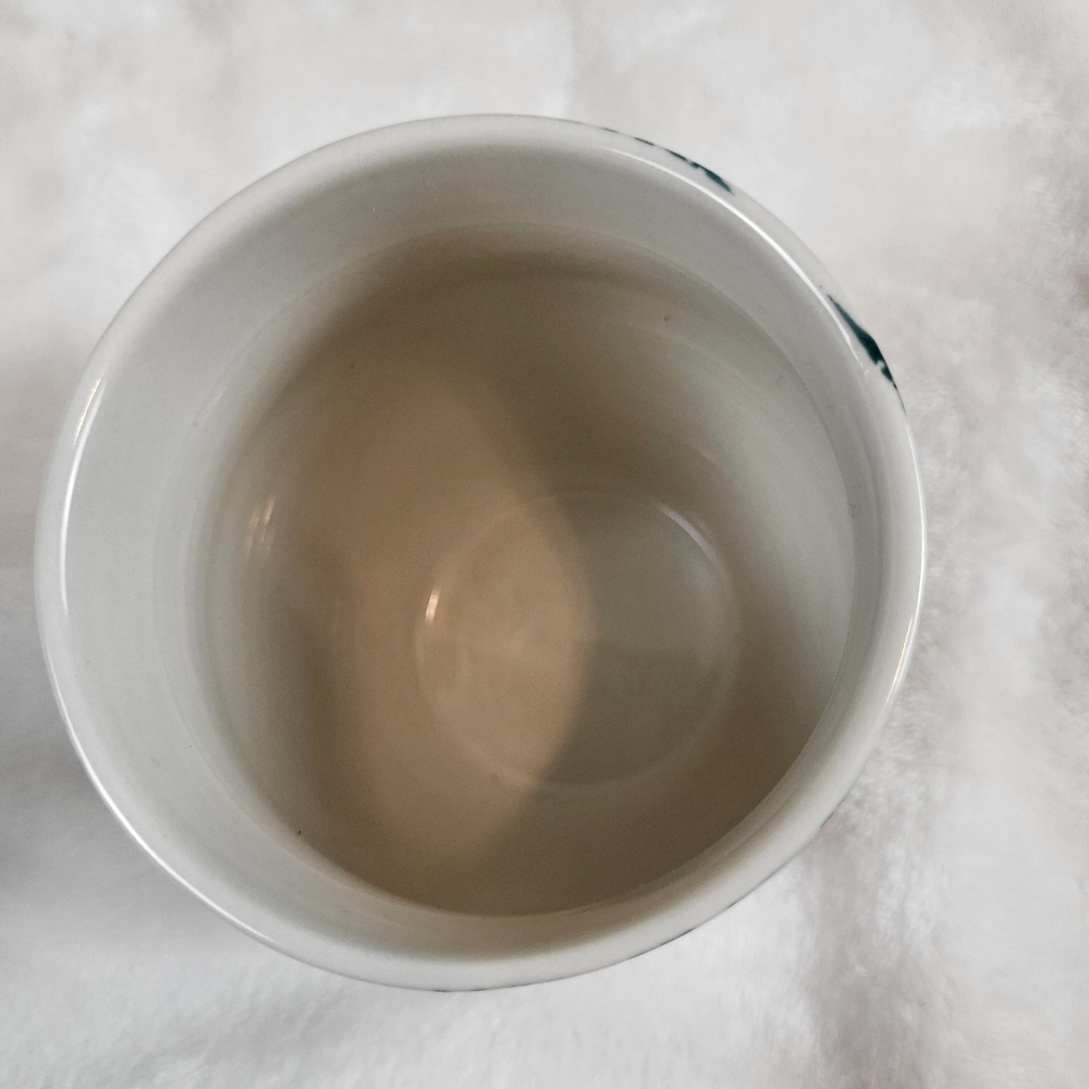 Anthropologie B Monogram Homegrown 14 oz Cup Mug - Picture 3 of 4